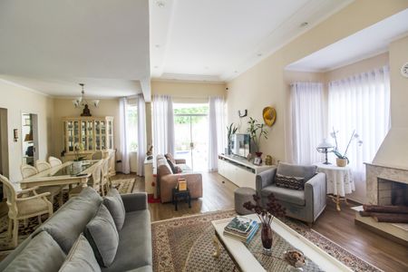 Sala  de casa de condomínio para alugar com 3 quartos, 420m² em Residencial Seis (alphaville), Santana de Parnaíba