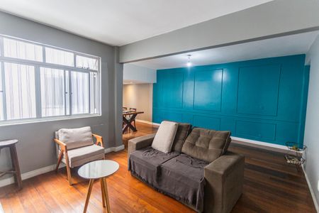 Sala de apartamento para alugar com 3 quartos, 120m² em Santo Antônio, Belo Horizonte