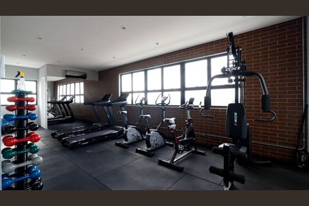 Apartamento para alugar com 41m², 2 quartos e sem vaga Apartamento para alugar com 41m², 2 quartos e sem vagaÁrea comum - Academia