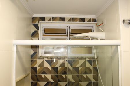 Banheiro de kitnet/studio para alugar com 1 quarto, 20m² em Santa Cecilia, São Paulo