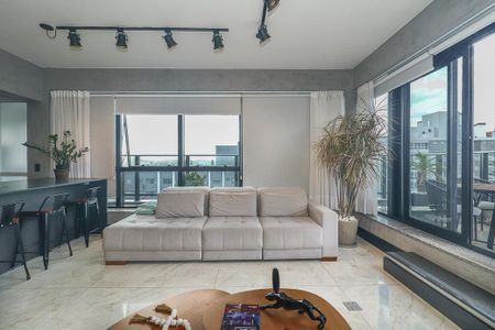 Apartamento para alugar com 128m², 2 quartos e 2 vagasSala