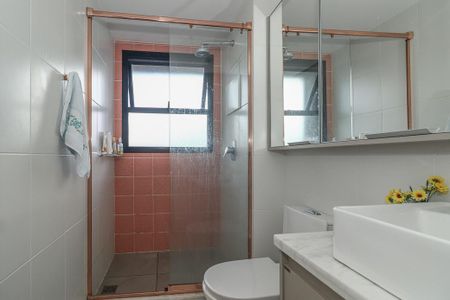 Apartamento para alugar com 128m², 2 quartos e 2 vagasBanheiro da Suíte