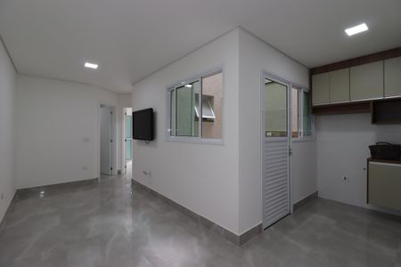 Sala de apartamento para alugar com 2 quartos, 60m² em Campestre, Santo André