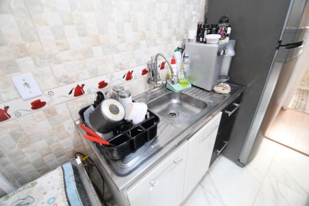 Apartamento à venda com 55m², 1 quarto e 1 vagaCozinha