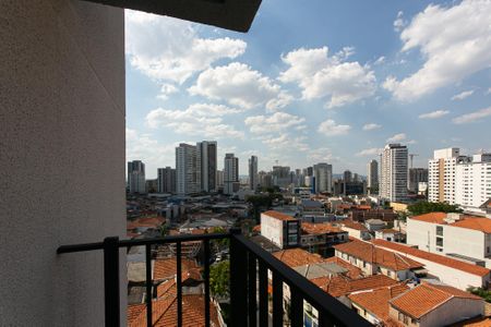 Studio à venda com 26m², 1 quarto e sem vagaVaranda