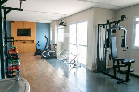 Apartamento para alugar com 57m², 2 quartos e 1 vaga Apartamento para alugar com 57m², 2 quartos e 1 vagaÁrea comum - Academia