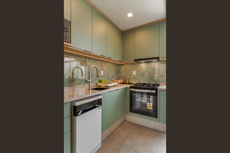 Apartamento para alugar com 63m², 2 quartos e 2 vagasCozinha e Área de Serviço