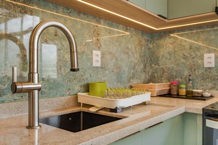 Apartamento para alugar com 63m², 2 quartos e 2 vagasCozinha e Área de Serviço