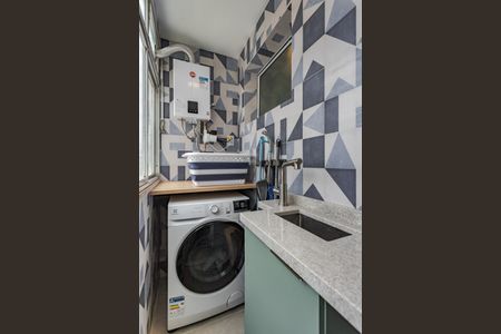 Apartamento para alugar com 63m², 2 quartos e 2 vagasCozinha e Área de Serviço