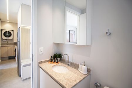 Apartamento para alugar com 40m², 2 quartos e sem vaga Apartamento para alugar com 40m², 2 quartos e sem vagaBanheiro