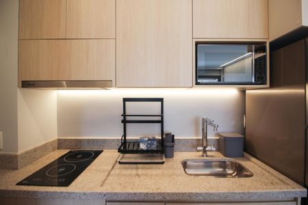 Apartamento para alugar com 40m², 2 quartos e sem vaga Apartamento para alugar com 40m², 2 quartos e sem vagaCozinha e Área de Serviço