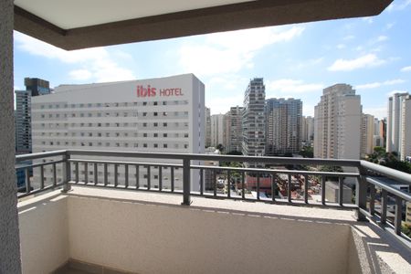 Varanda de apartamento para alugar com 1 quarto, 35m² em Vila Nova Conceição, São Paulo