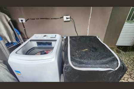 Casa para alugar com 223m², 6 quartos e 2 vagasDetalhe da area de serviço