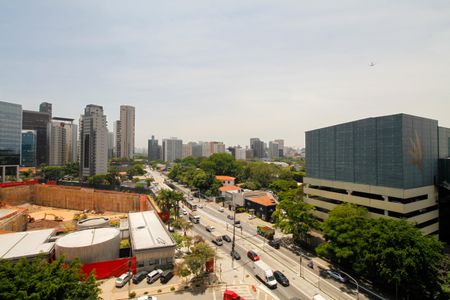 Vista da Varanda de kitnet/studio à venda com 1 quarto, 25m² em Pinheiros, São Paulo