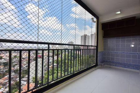 Varanda de apartamento para alugar com 3 quartos, 80m² em Chácara Agrindus, Taboão da Serra