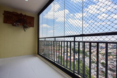 Varanda de apartamento para alugar com 3 quartos, 80m² em Chácara Agrindus, Taboão da Serra