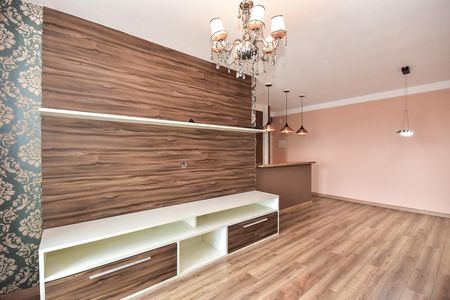 Sala de apartamento para alugar com 3 quartos, 80m² em Chácara Agrindus, Taboão da Serra