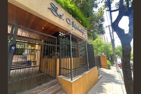 Apartamento para alugar com 86m², 3 quartos e 2 vagasFachada e portaria