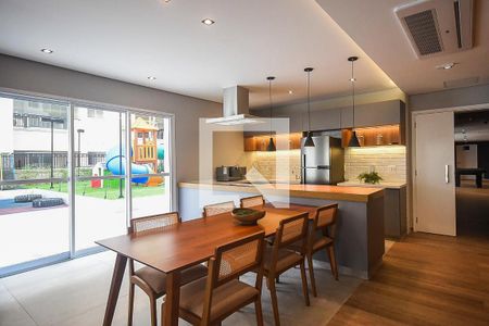 Apartamento para alugar com 102m², 2 quartos e 2 vagasÁrea comum - Salão de festas