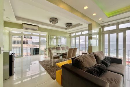 Sala  de apartamento para alugar com 3 quartos, 153m² em Copacabana, Rio de Janeiro