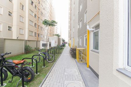 Apartamento para alugar com 44m², 2 quartos e sem vaga Apartamento para alugar com 44m², 2 quartos e sem vagaBicicletário