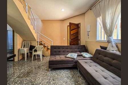 Sala de apartamento para alugar com 2 quartos, 78m² em Embaré, Santos