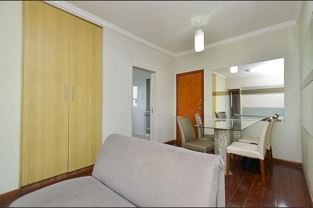 Sala de apartamento à venda com 2 quartos, 73m² em Graça, Belo Horizonte