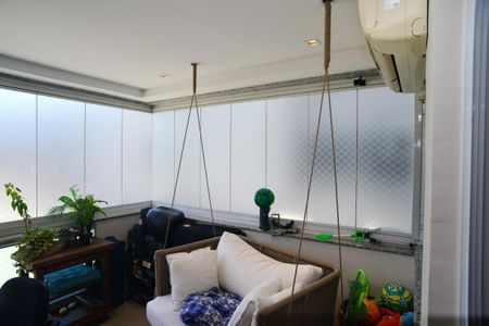 Varanda da Sala de apartamento para alugar com 2 quartos, 109m² em Barra da Tijuca, Rio de Janeiro