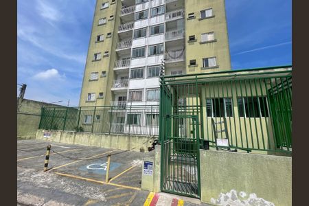 Apartamento para alugar com 48m², 2 quartos e 1 vaga Apartamento para alugar com 48m², 2 quartos e 1 vagaPlaca instalada na fachada do imóvel