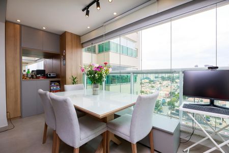 Sala - Varanda de apartamento à venda com 1 quarto, 44m² em Campo Belo, São Paulo