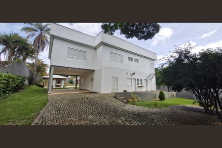 Fachada casa  de casa de condomínio à venda com 5 quartos, 540m² em Francisco Pereira, Lagoa Santa
