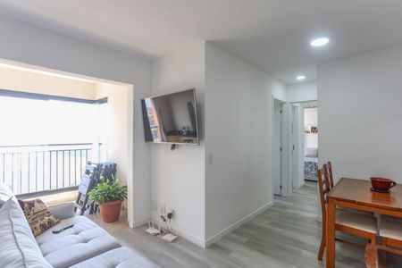 Sala  de apartamento para alugar com 2 quartos, 51m² em Centro, Diadema