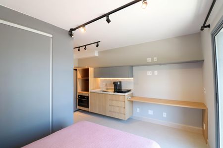 Studio de kitnet/studio para alugar com 1 quarto, 24m² em Vila Cordeiro, São Paulo