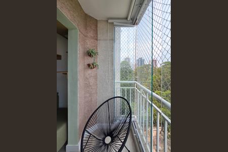 Sacada da Sala de apartamento para alugar com 2 quartos, 54m² em Vila Santa Luzia, São Bernardo do Campo