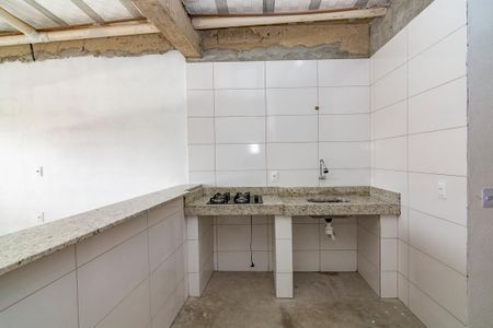 Cozinha de kitnet/studio para alugar com 1 quarto, 35m² em Vila Barragem Santa Lúcia, Belo Horizonte