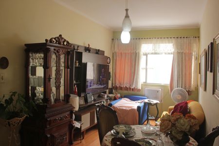 Sala de apartamento para alugar com 1 quarto, 70m² em Gonzaga, Santos