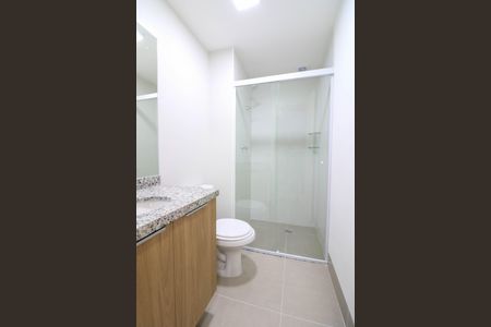 Banheiro de kitnet/studio para alugar com 1 quarto, 30m² em Vila Cordeiro, São Paulo