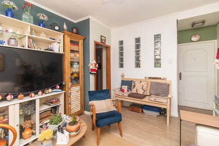 Sala de apartamento à venda com 2 quartos, 65m² em Menino Deus, Porto Alegre