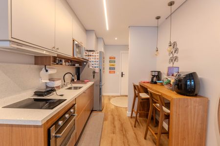 Cozinha de apartamento para alugar com 1 quarto, 61m² em Consolação, São Paulo