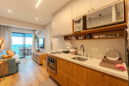 Cozinha de apartamento para alugar com 1 quarto, 61m² em Consolação, São Paulo