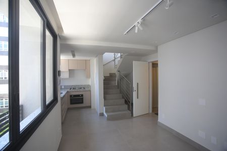 Sala de apartamento para alugar com 2 quartos, 140m² em Gutierrez, Belo Horizonte