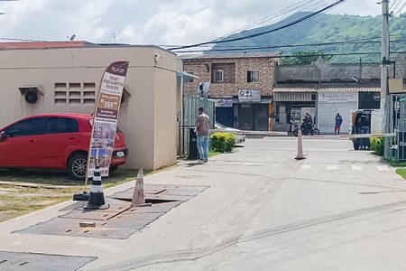 Apartamento para alugar com 40m², 2 quartos e 1 vaga Apartamento para alugar com 40m², 2 quartos e 1 vagaFachada e portaria