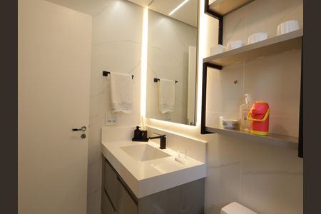 Apartamento para alugar com 125m², 3 quartos e 2 vagasBanheiro da Suíte 1