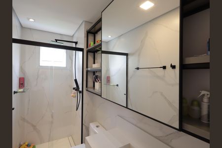 Apartamento para alugar com 125m², 3 quartos e 2 vagasBanheiro da Suíte 2