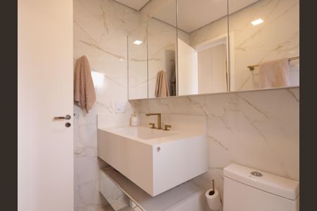 Apartamento para alugar com 125m², 3 quartos e 2 vagasBanheiro da Suíte 3