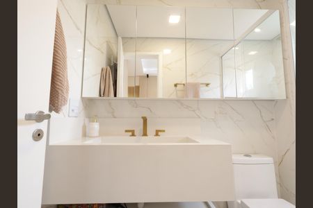 Apartamento para alugar com 125m², 3 quartos e 2 vagasBanheiro da Suíte 3