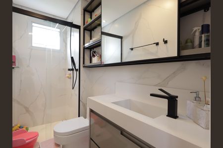 Apartamento para alugar com 125m², 3 quartos e 2 vagasBanheiro da Suíte 2