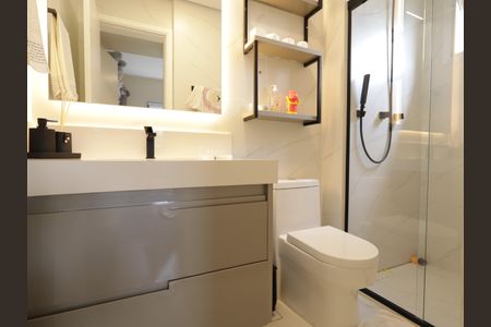 Apartamento para alugar com 125m², 3 quartos e 2 vagasBanheiro da Suíte 1
