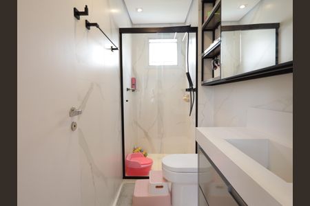 Apartamento para alugar com 125m², 3 quartos e 2 vagasBanheiro da Suíte 2