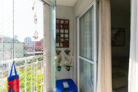 Varanda gourmet de apartamento à venda com 2 quartos, 55m² em Vila Alpina, São Paulo